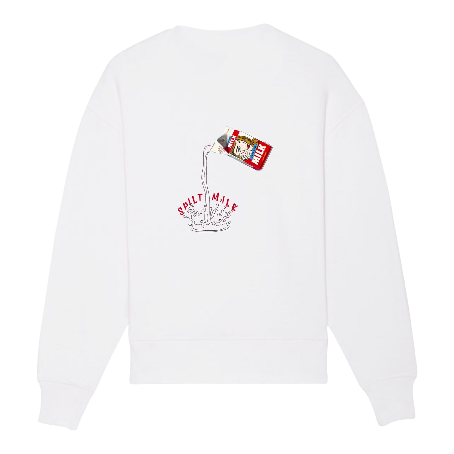 THE “SPILT MILK” SWEATSHIRT