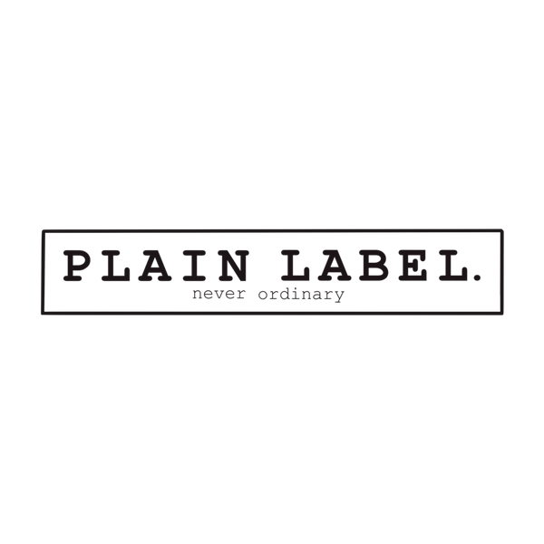 PLAIN LABEL