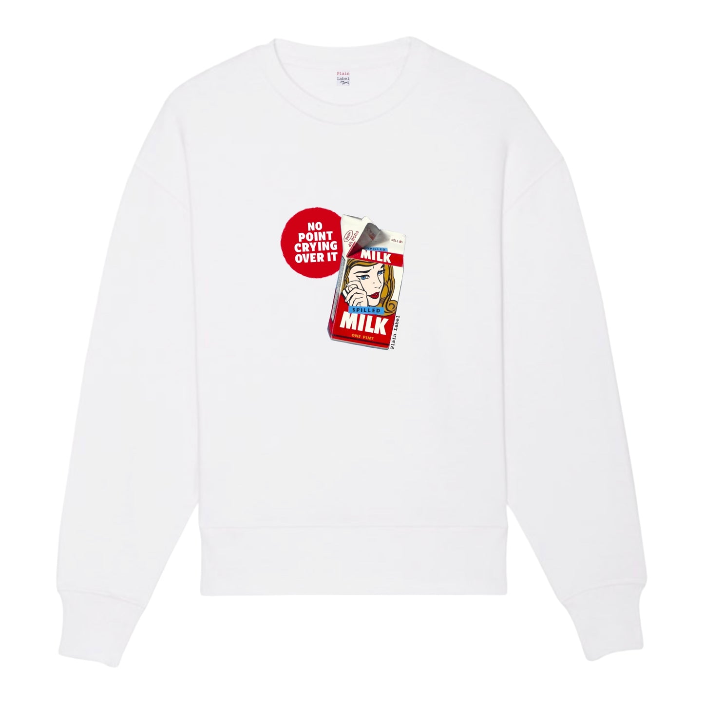 THE “SPILT MILK” SWEATSHIRT